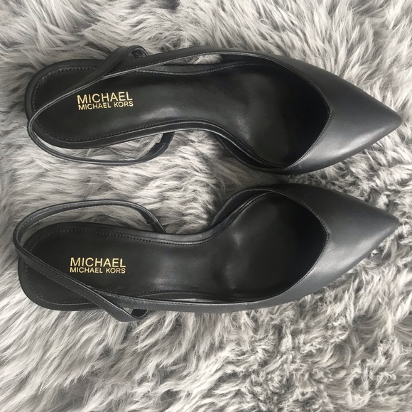 Cute Michael Kors Kitten Heeled Stilettos